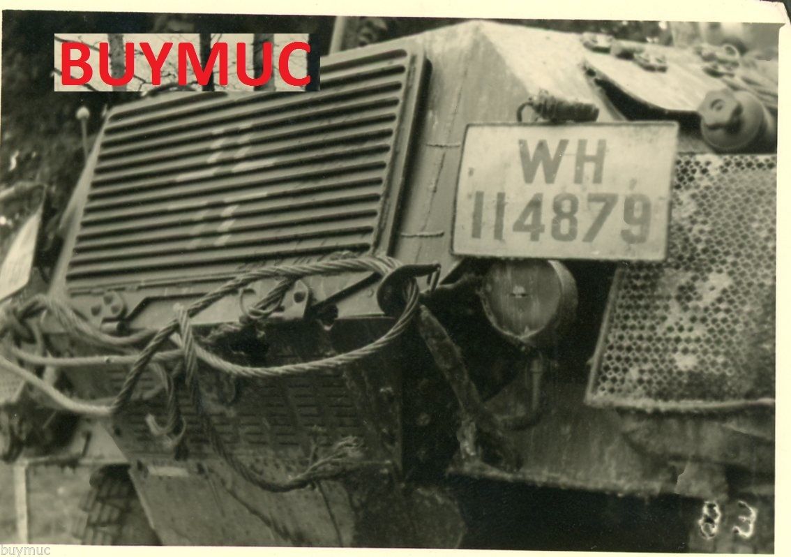 PANZER SPÄHWAGEN SDKFZ 8 RAD KENNUNG