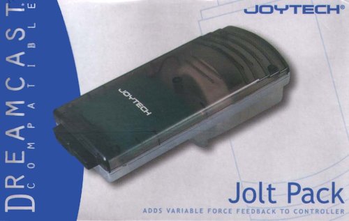 [ACH] vibreur pour Dreamcast de la marque JOYTECH Jolt-Pack-Black-White-Box-Front