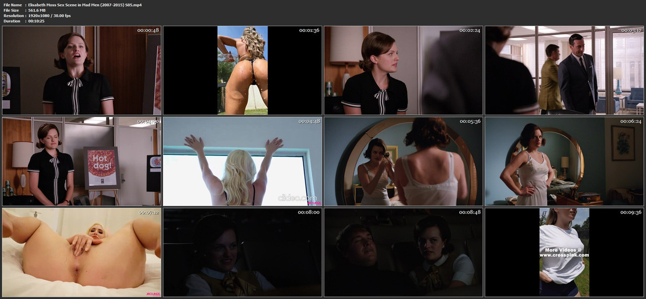 Elisabeth Moss Sex Scene in Mad Men (2007-2015) S05.mp4