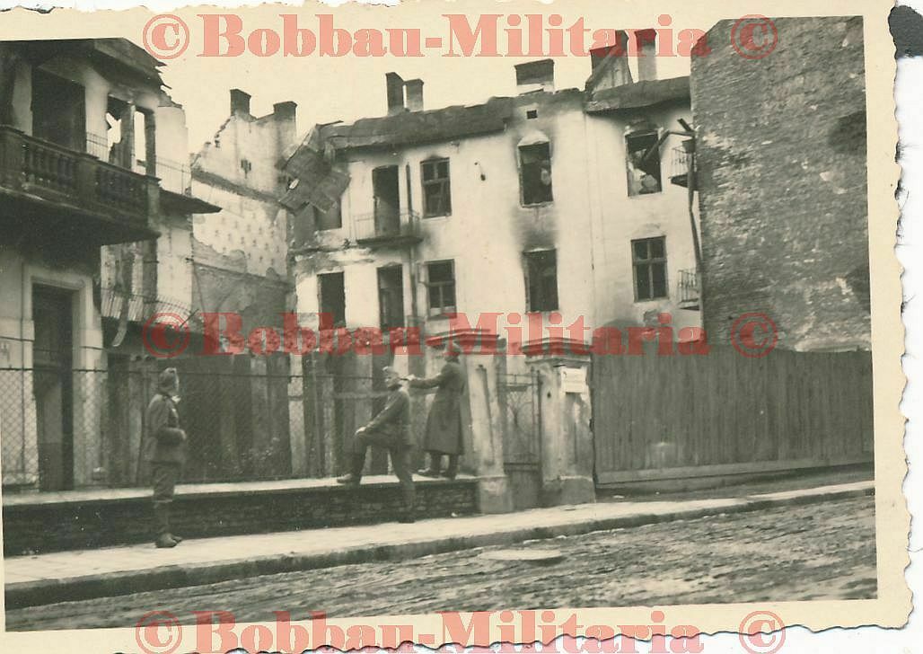 Foto Polen Rzeszów Reichshof City Häuser Ruinen combat dzielnica zydowska
