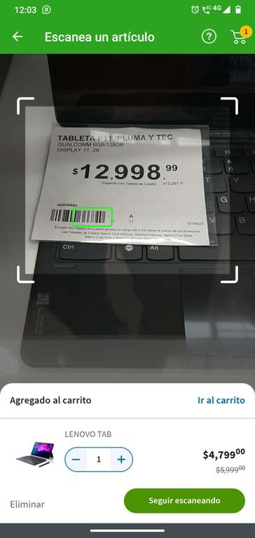 Sam's Club: Tablet Lenovo p11 (2022) - Playa del carmen 
