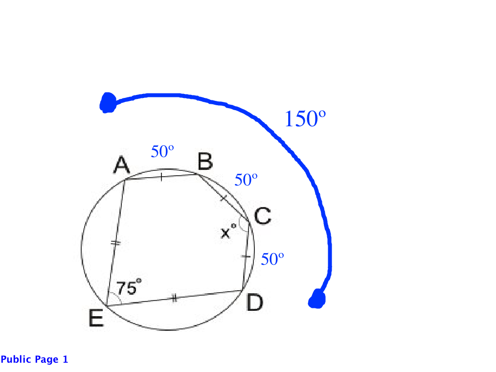 pentagon in circle 2