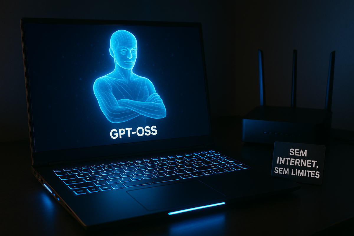 GPT-OSS: O Novo ChatGPT Open Source que Você Pode Rodar no Seu PC (E Sem Gastar 1 Real!)