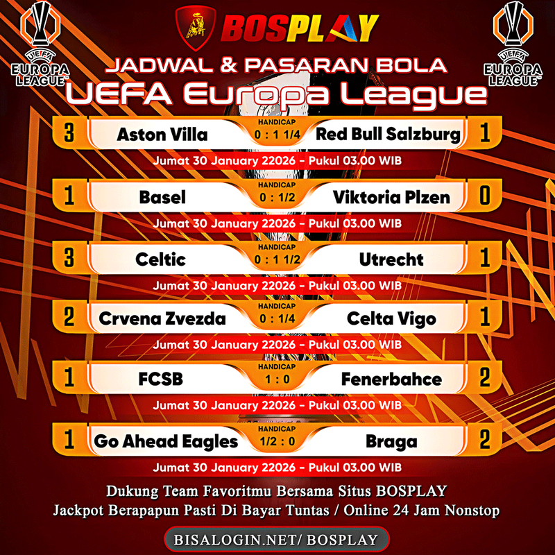 BOSPLAY ⚡️ Mahir Bola Online Terpercaya & Agen Bola777 Resmi Gacor Gampang Maxwin