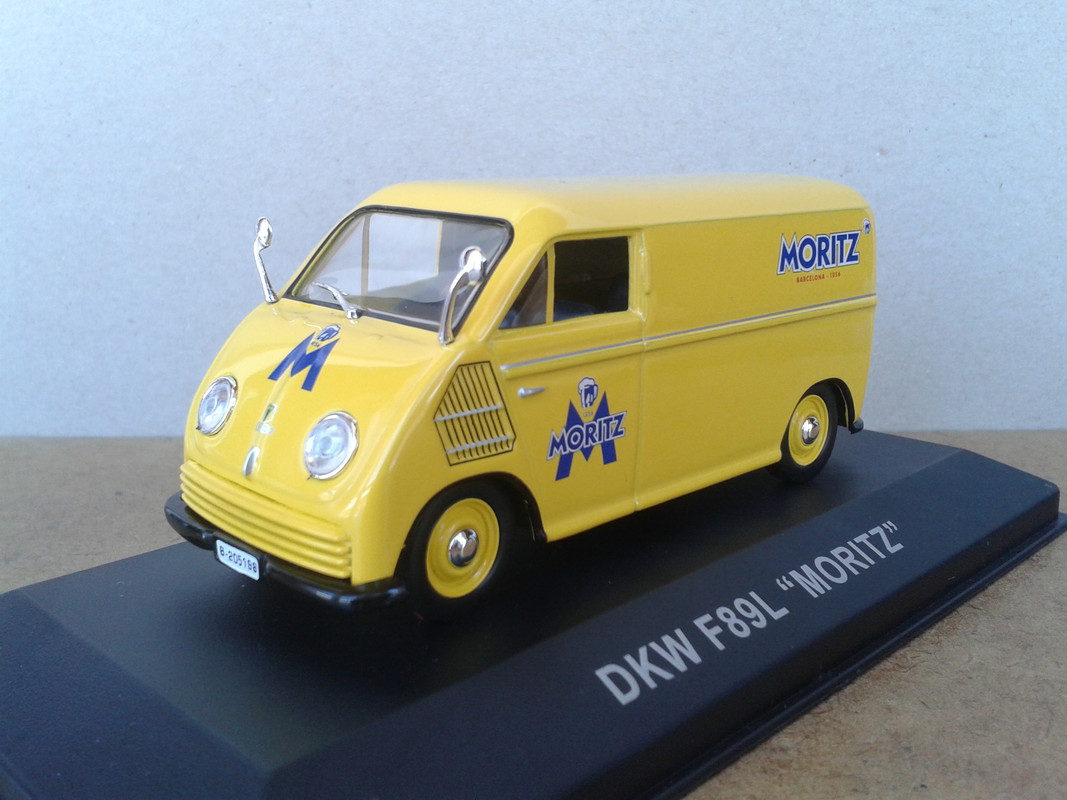 1960 DKW F 89 L Furgón “Cervezas Moritz” (Ixo – nº 22 Furgonetas de Antaño) (3)