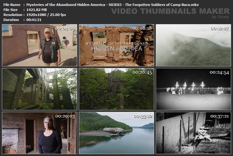 Mysteries of the Abandoned Hidden America - S03E03 - The Forgotten Soldiers of Camp Naco.mkv