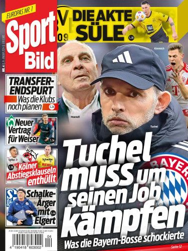 Cover: Sport Bild Magazin No 04 vom 24  Januar 2024