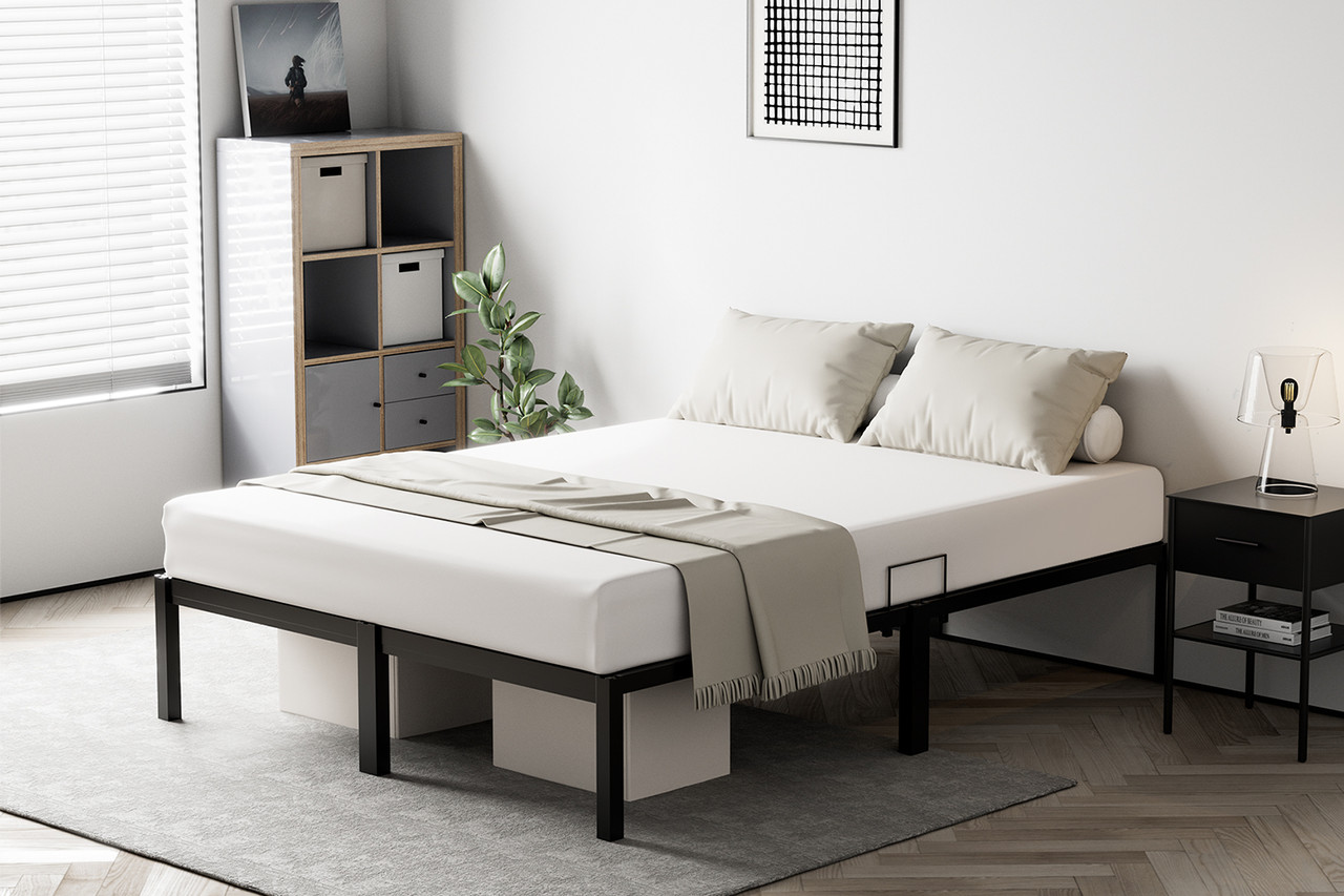 HOMAVO offenes Design des Metallbetts