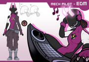EDM Mecha pilot