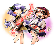 Benben Tsukumo y Yatsuhashi Tsukumo