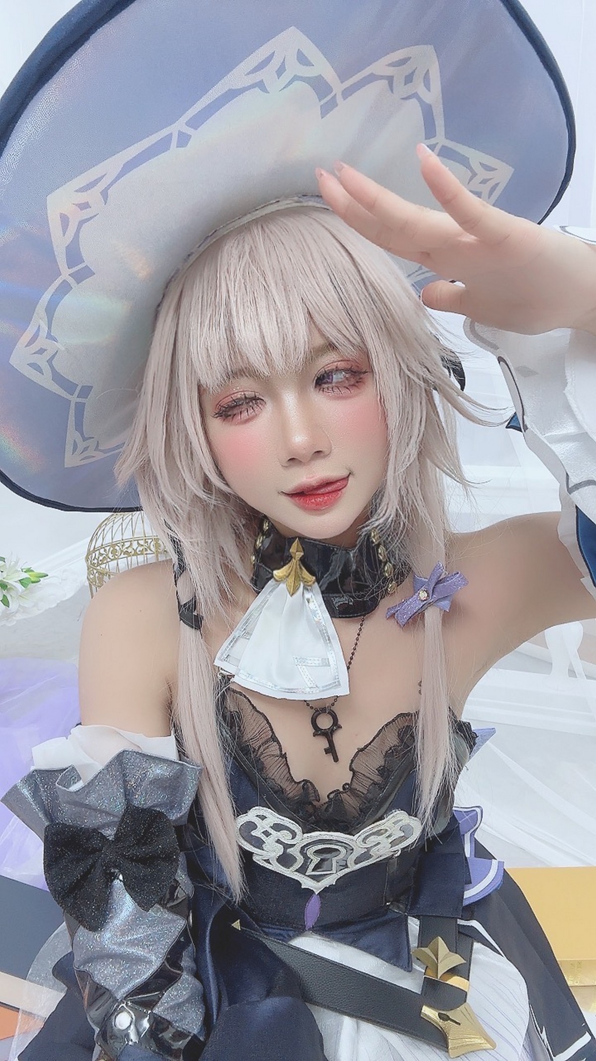 PoppaChan Herta Cosplay (Honkai Star Rail) – 114 Photos 10 Videos 1.02GB插图1