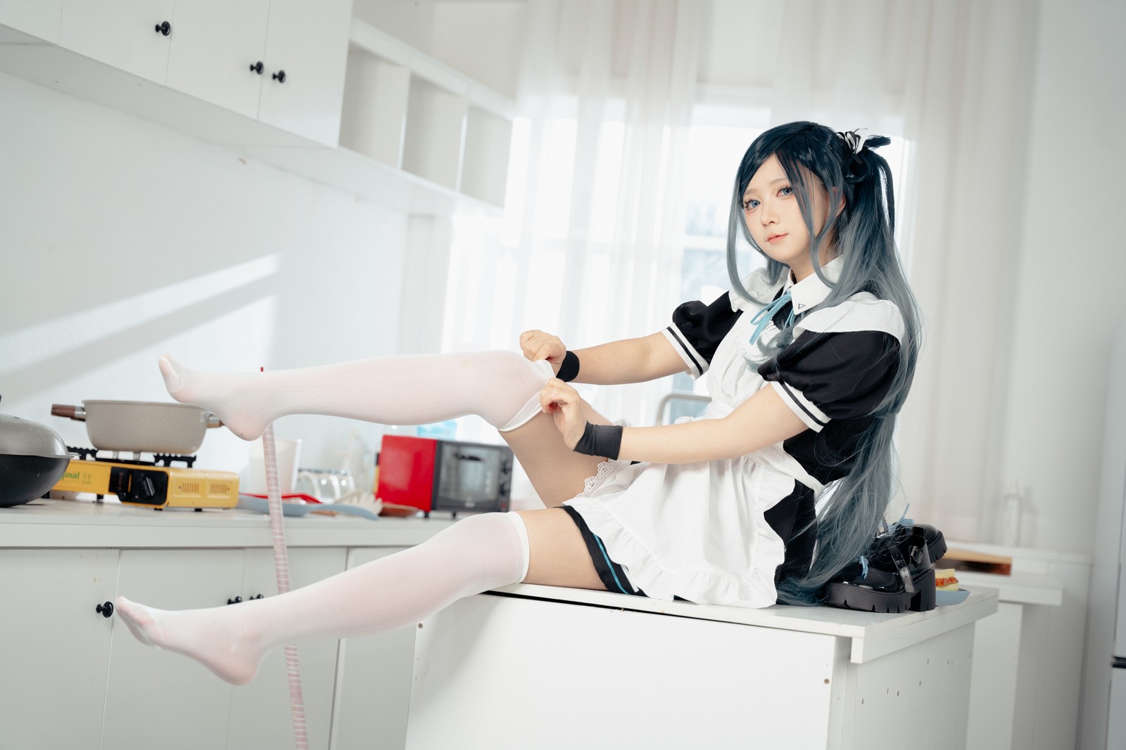 喜欢爱理吗COS写真：碧蓝航线独角兽婚纱高清套图（31P-172.5M）插图8