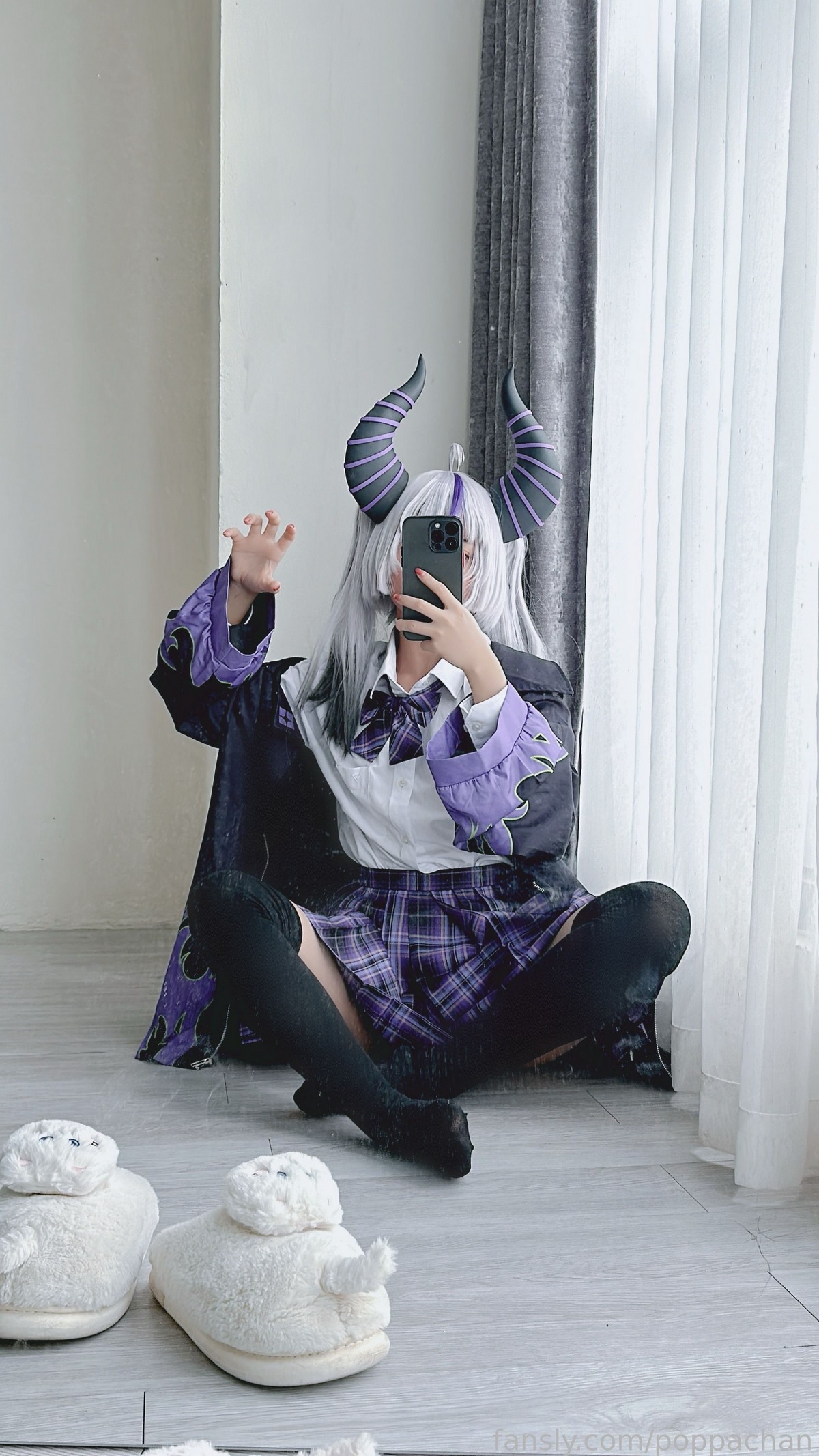 PoppaChan Laplus Cosplay (Hololive) – 23 Photos 36MB插图2