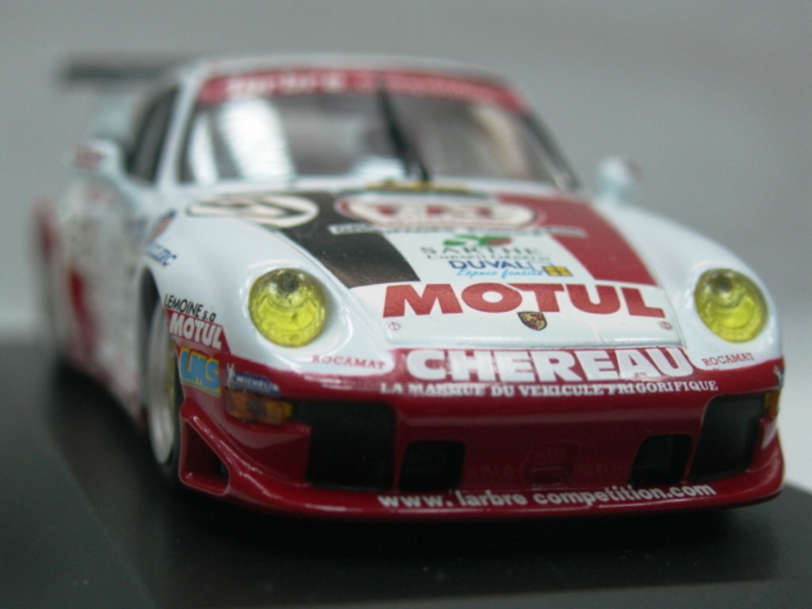WOW EXTREMELY RARE Porsche 993 911 GT2 #67 Le Mans 1999 1:43