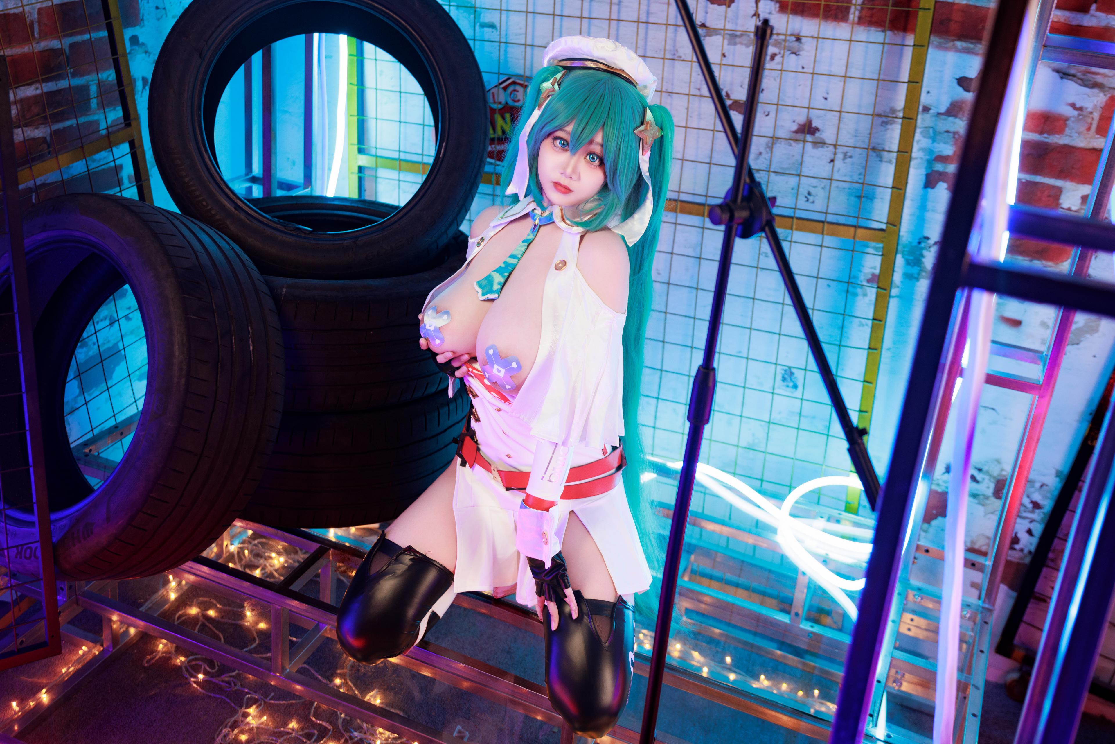 阿雪雪 NO.004 赛车MIKU 34