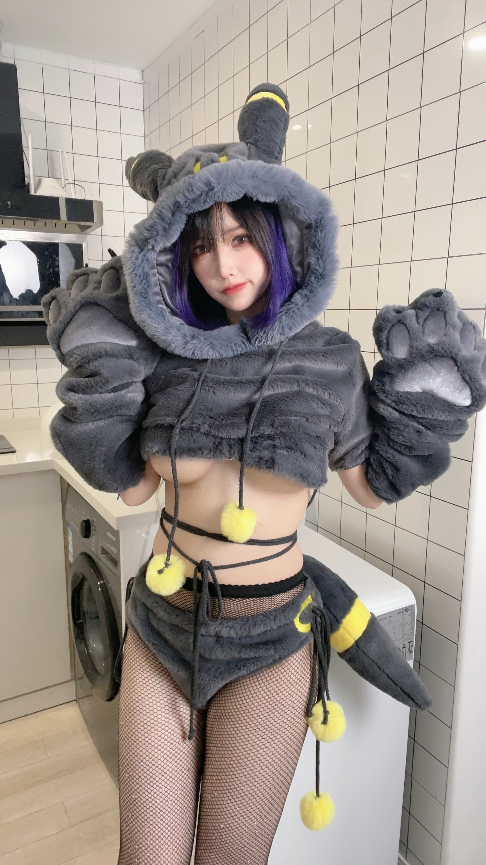 狐洛洛子 – 月之伊布 高清写真（45P-571MB）梦幻系人气主题图集插图