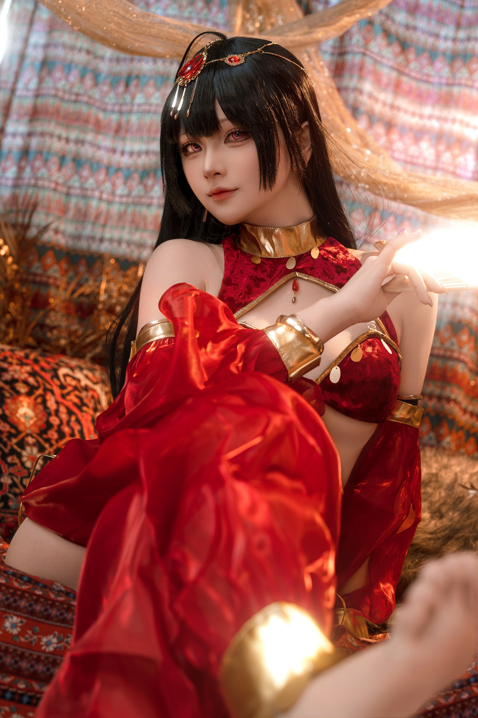 屿鱼 Yuyu 大凤 舞娘 新年特典 Cosplay 写真集（50P｜449MB）插图6