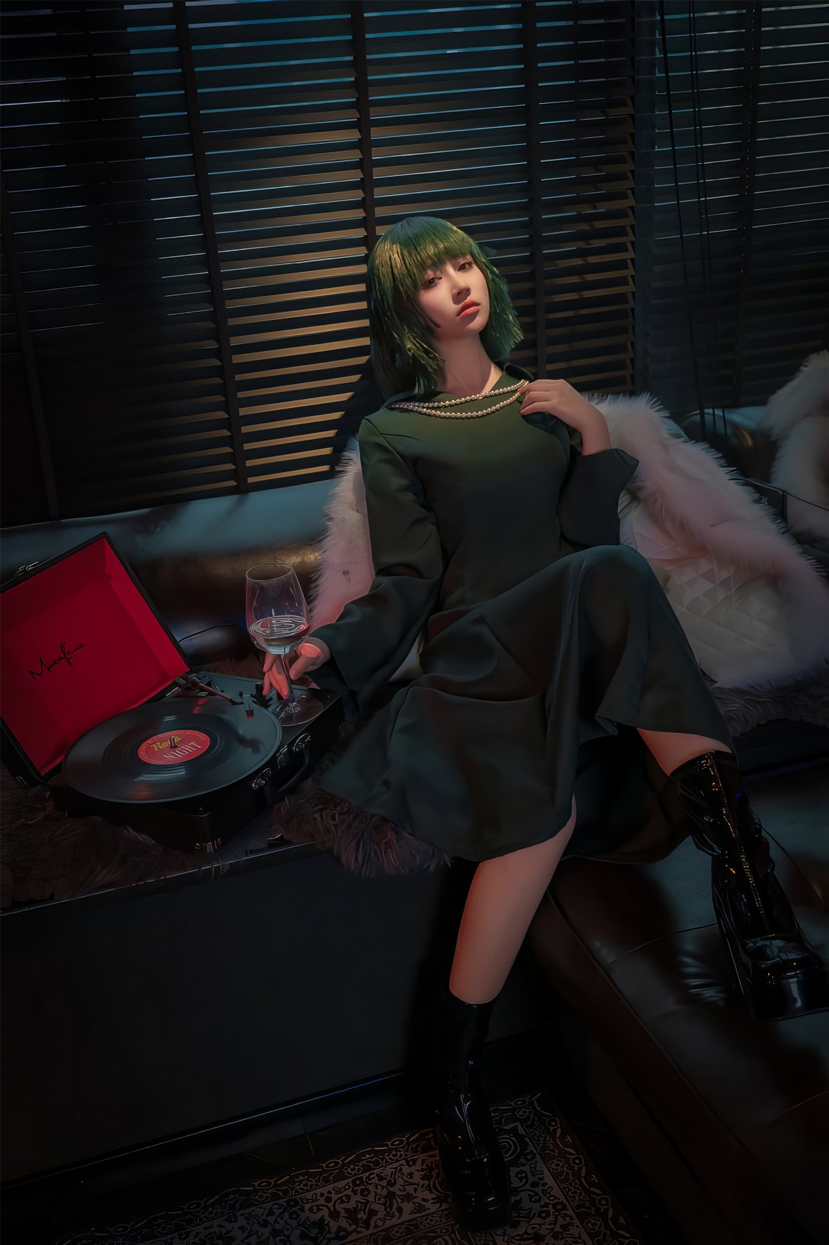 年年nnian 地狱吹雪Cosplay 一拳超人角色图集插图3