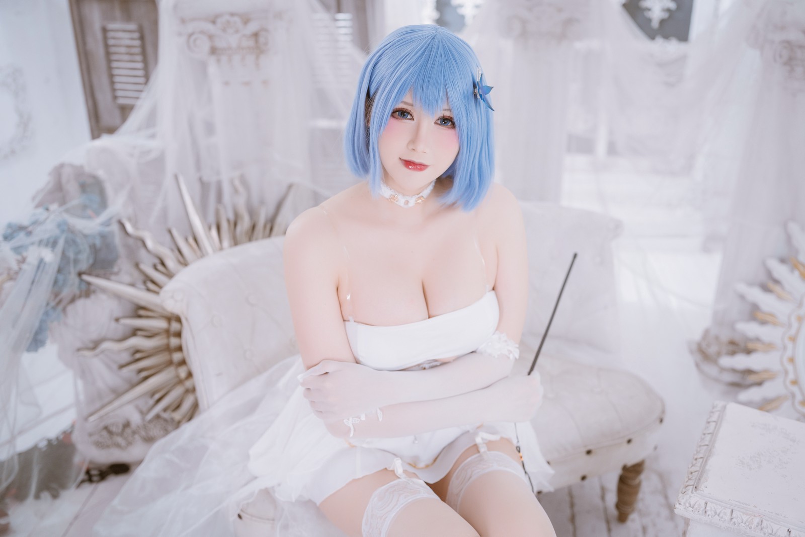 兔胖胖min – 碧蓝航线 恰巴耶夫 Cosplay 写真集（40P-199.7MB）插图