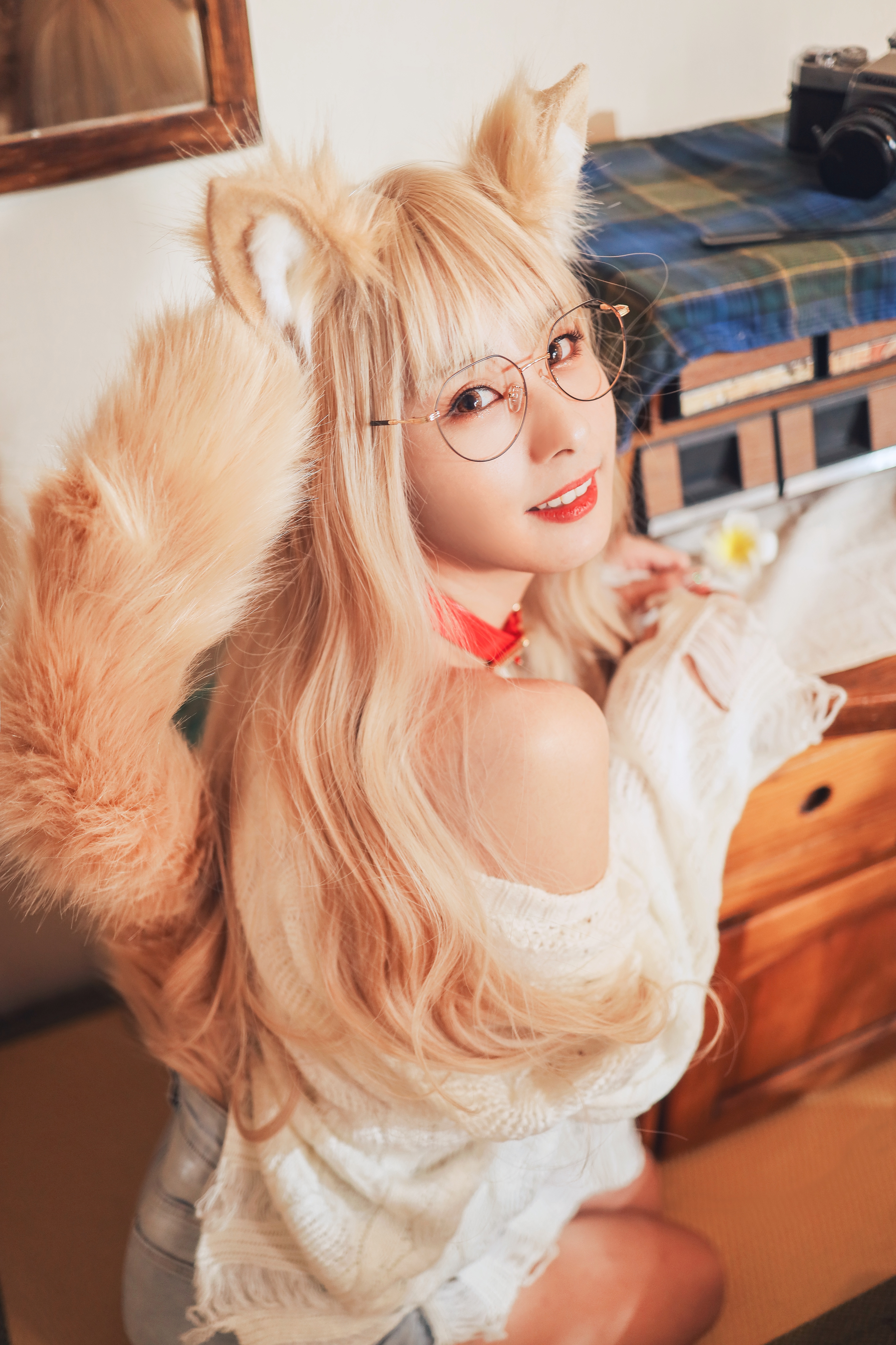 泥泥汝 猫女 主题 Cosplay 写真＋视频合集｜高质量图集（372P｜12V｜1.09GB）插图2