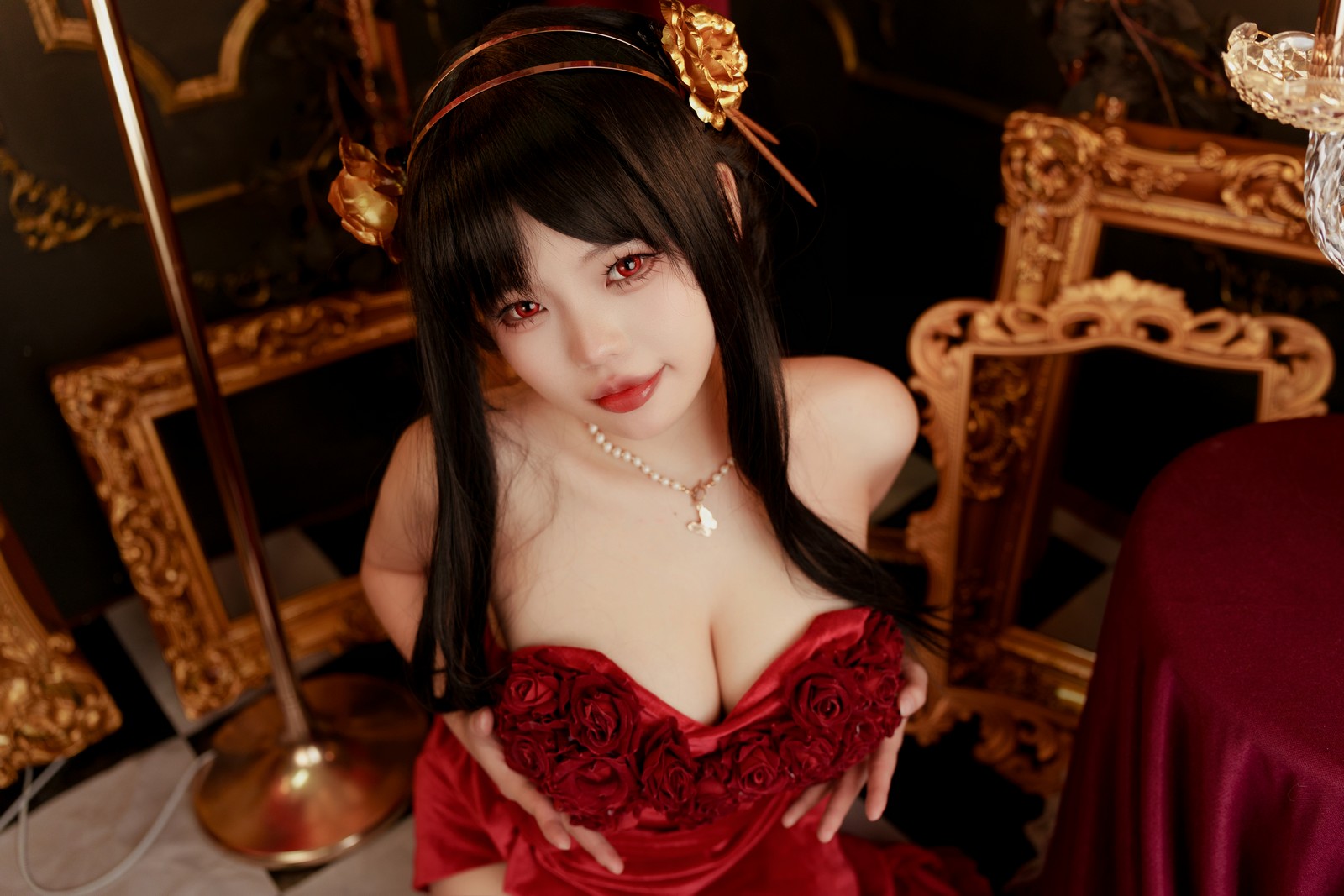 小瑶幺幺 醉酒约尔 Cosplay 写真集【44P｜437MB】插图6