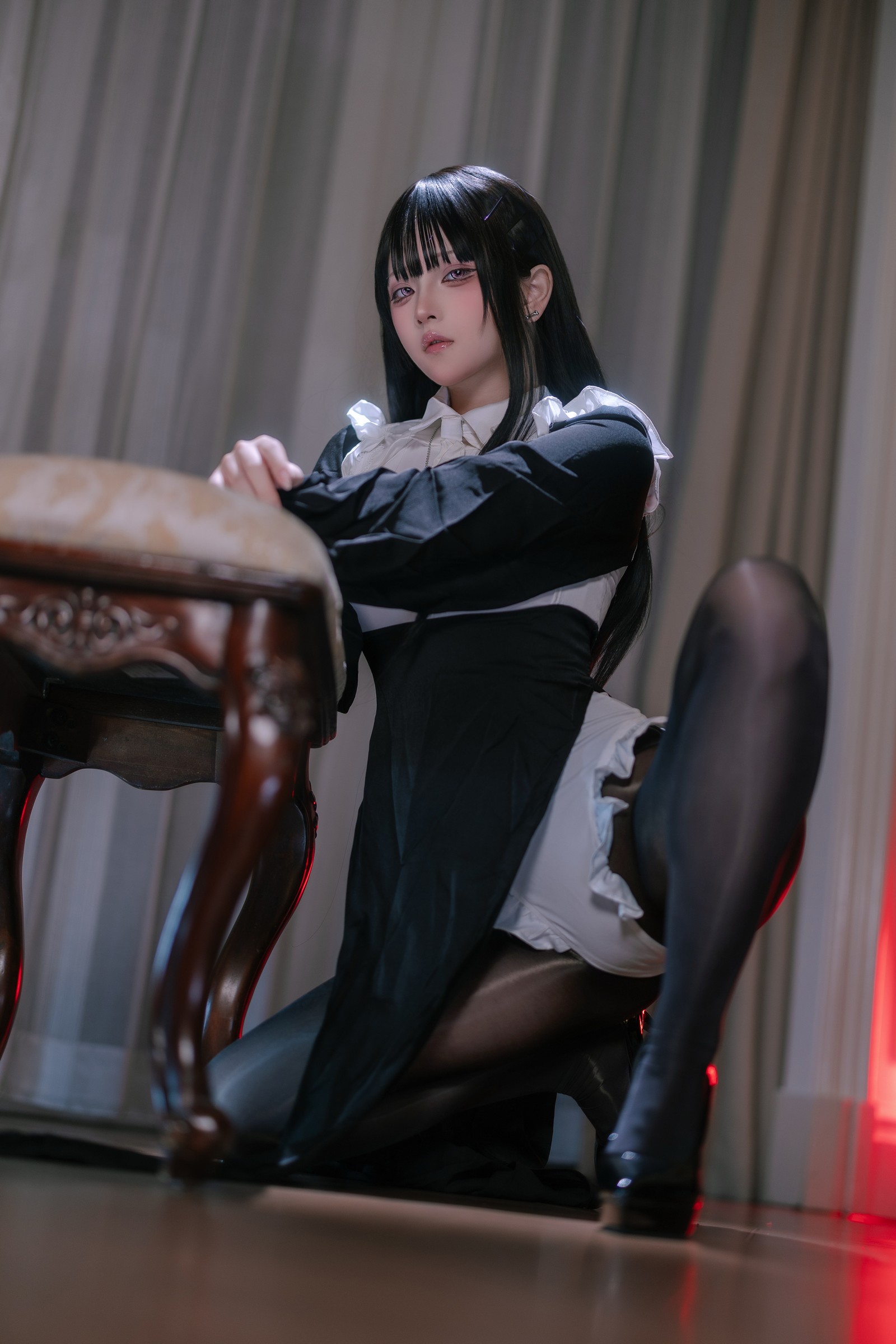 屿鱼 Yuyu 黑丝修女 Cosplay 写真合集（40P｜375MB）插图5