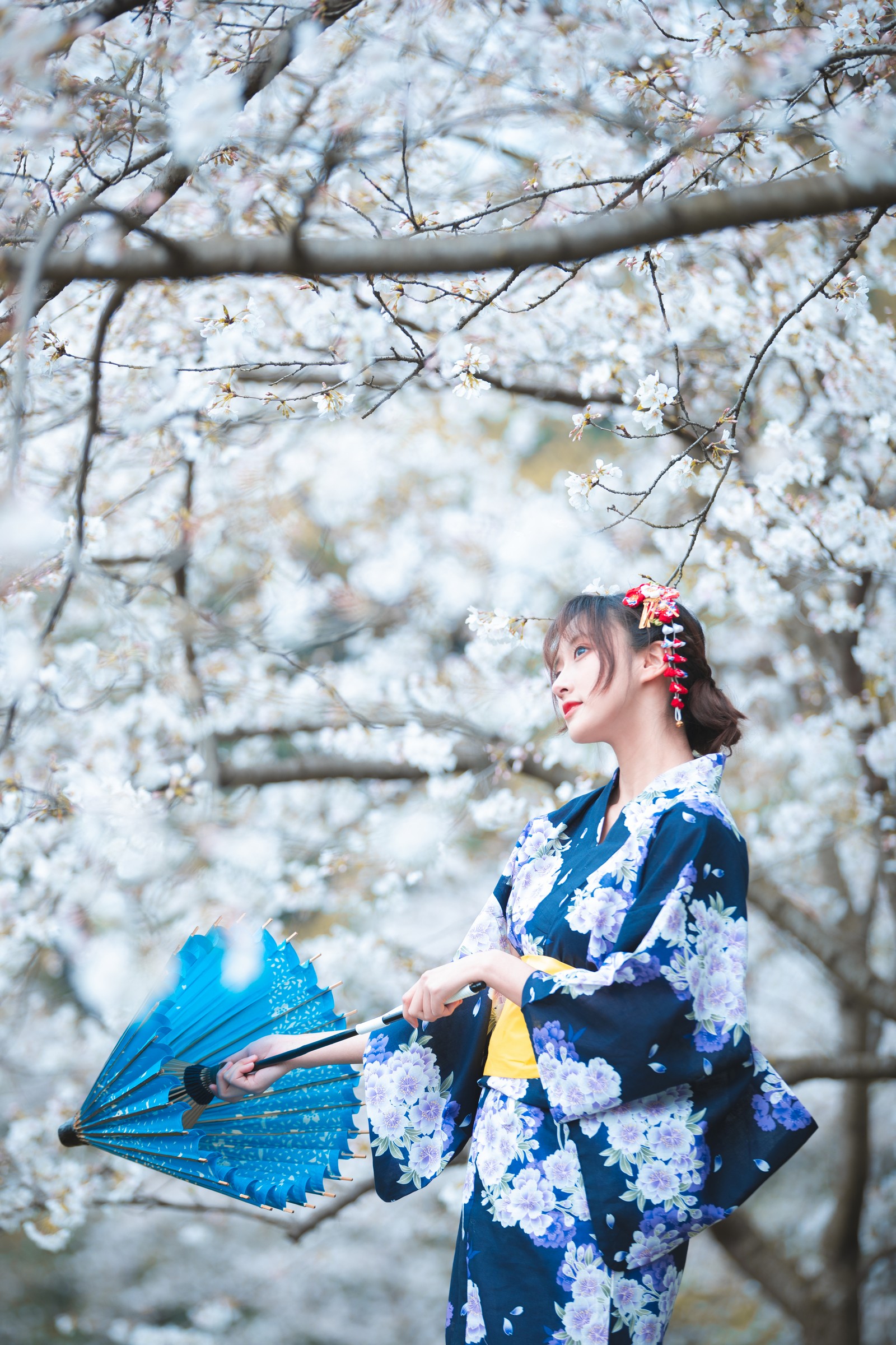 冬马路纱 樱园浴衣 写真合集｜日系和风 私房摄影（9P｜133MB）插图2