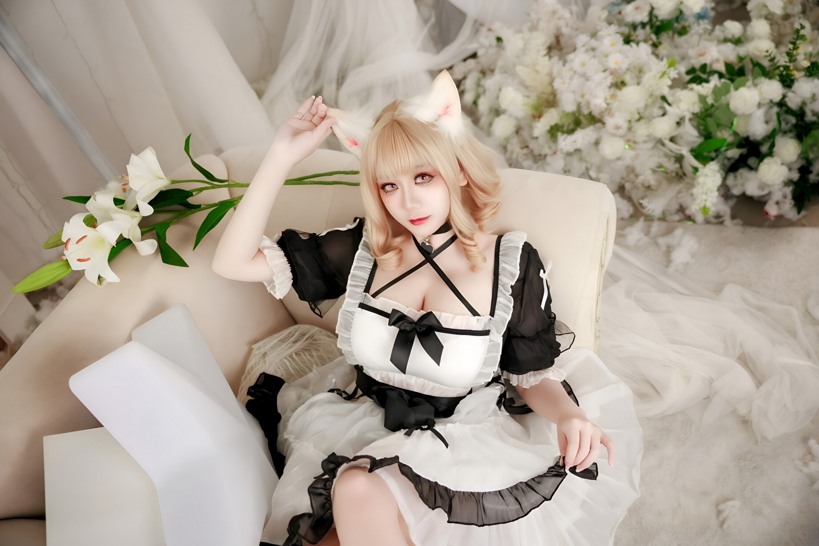 阿雪雪写真午后女仆高清写真合集（95P+5V / 3.42G）女仆装主题插图1