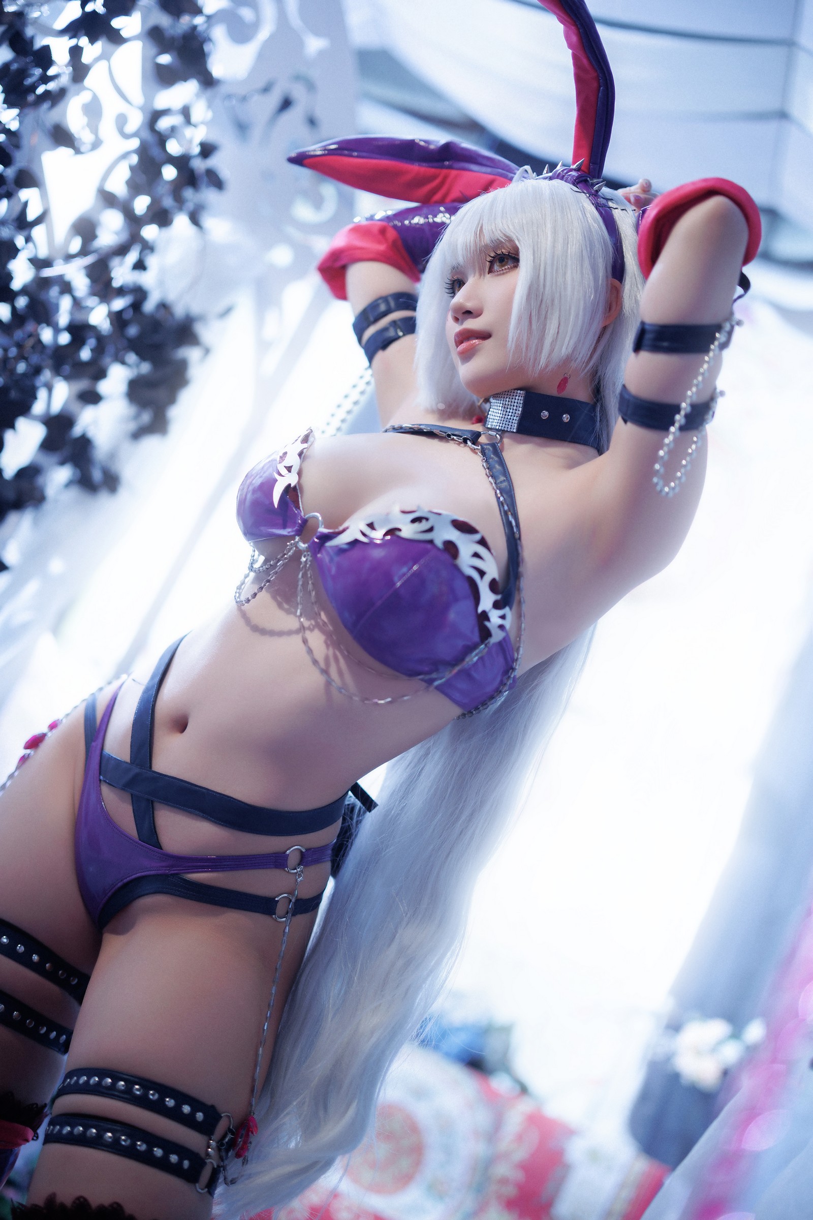 Cien恩恩 黑贞兔女郎泳装 Cosplay 写真合集（30P｜136MB）插图9