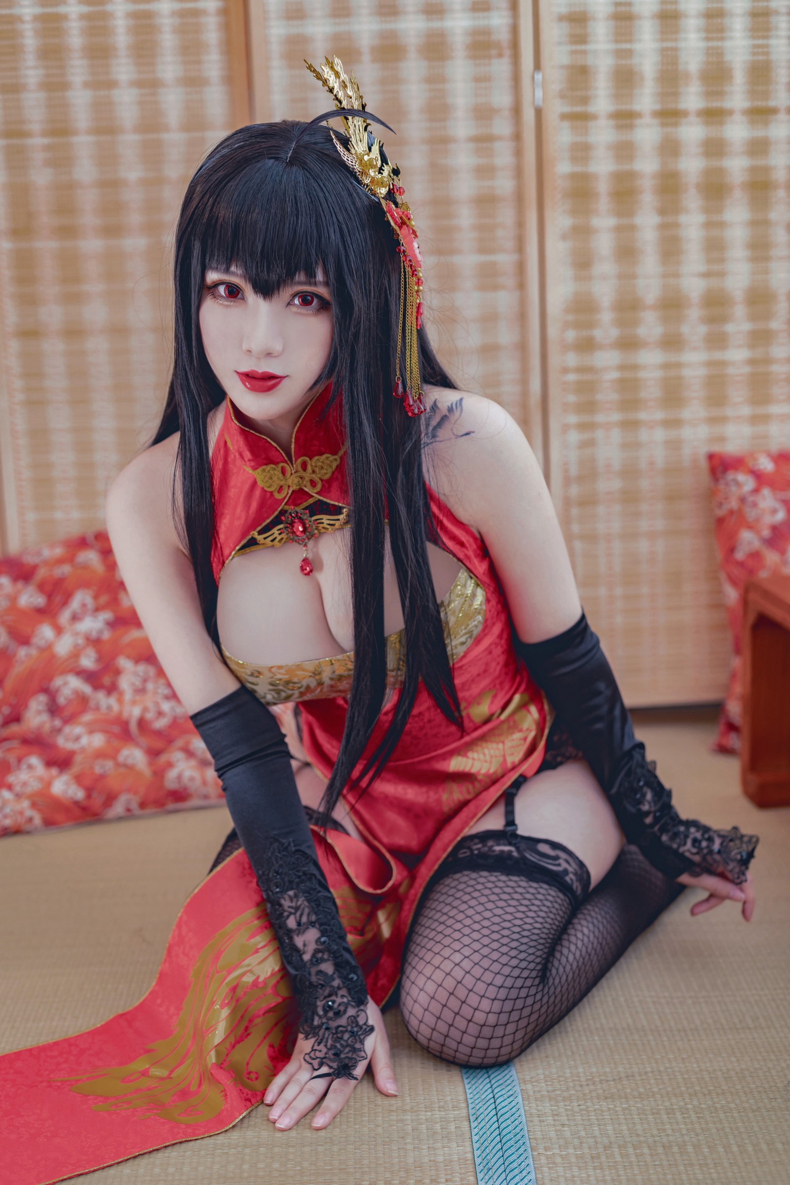 羊大真人 – 大凤 凤鸣春晓 Cosplay 高清写真集（23P-318.8MB）碧蓝航线插图5