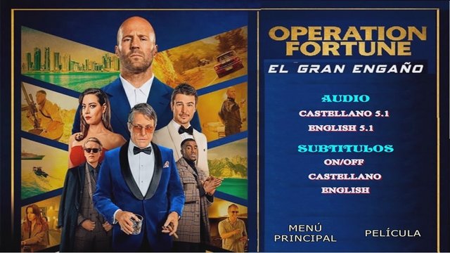2 - Operación Fortune: El Gran Engaño [2023] [DVD9 Custom] [Pal] [Cast/Ing] [Sub:Varios] [Acción]