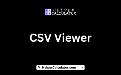 CSV Viewer