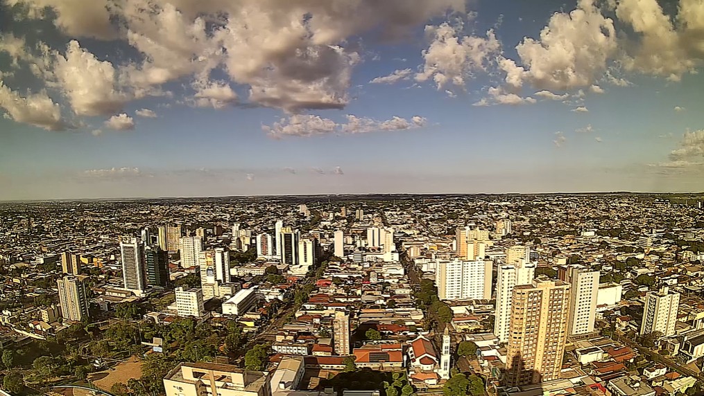 Campo Grande nesta manhã de segunda-feira