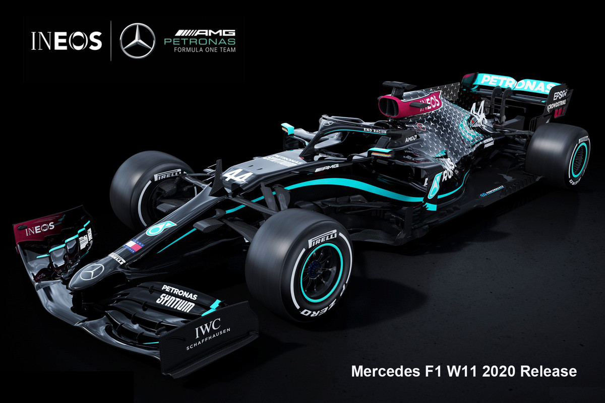 Mercedes Petronas AMG W11 2020 Released.