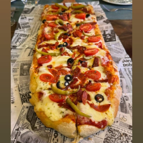 Pizza Diavola (Medio Metro)