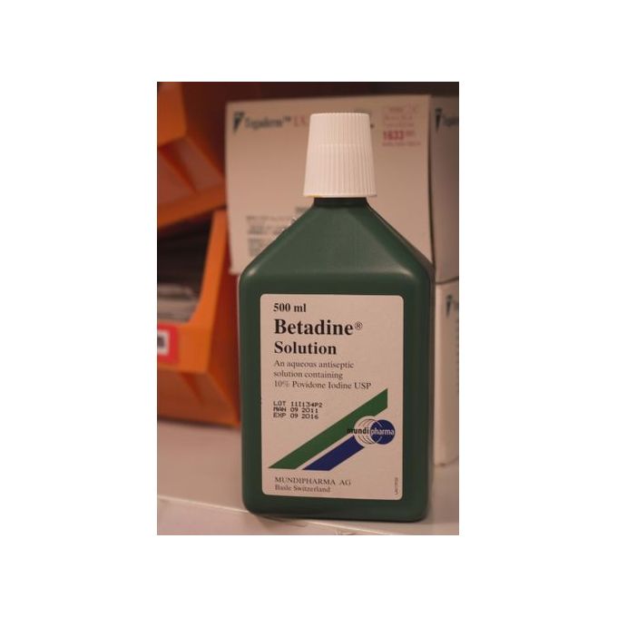Betadine Antiseptic Sol. 500ml