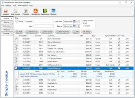 SimpleSoft Simple Invoice 3.22.0.18 Multilingual