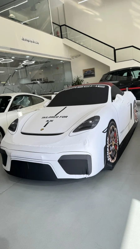Porsche 718 Spyder Indoor Artistic Cover