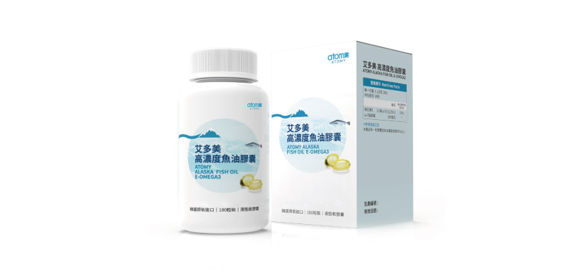 【艾多美】高濃度魚油膠囊