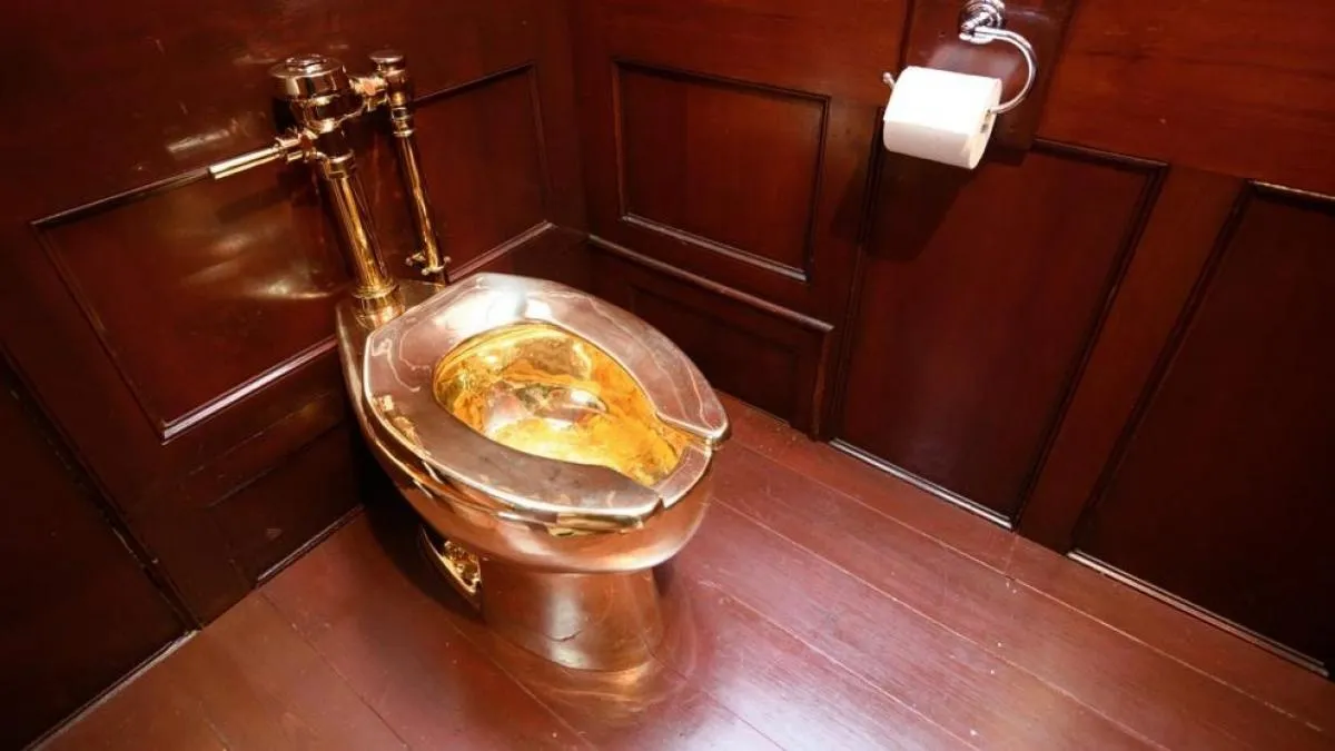 ¿Cómo fue el robo del retrete de oro de un castillo inglés?