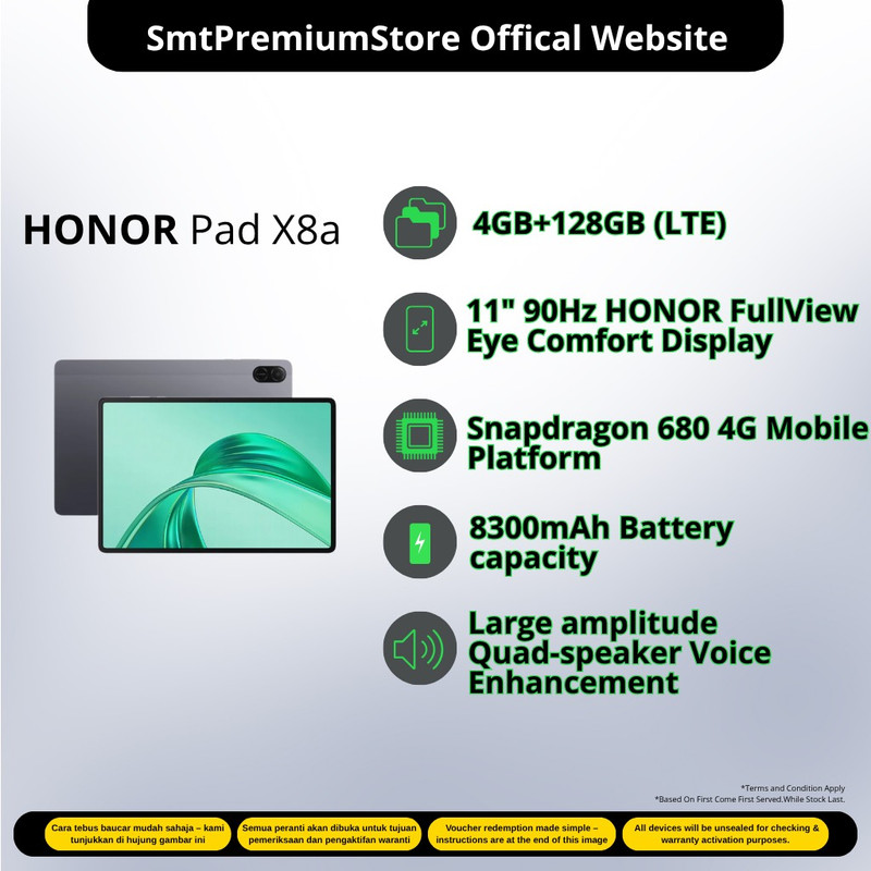 HONOR Pad X8a LTE