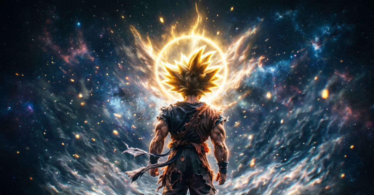 Ultra Instinct Goku Cosmic Edition Performance Mousepad