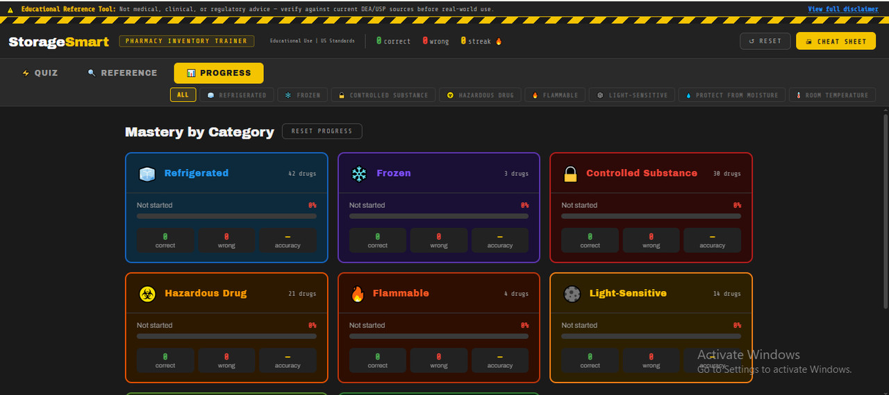 StorageSmart Interface Screenshot