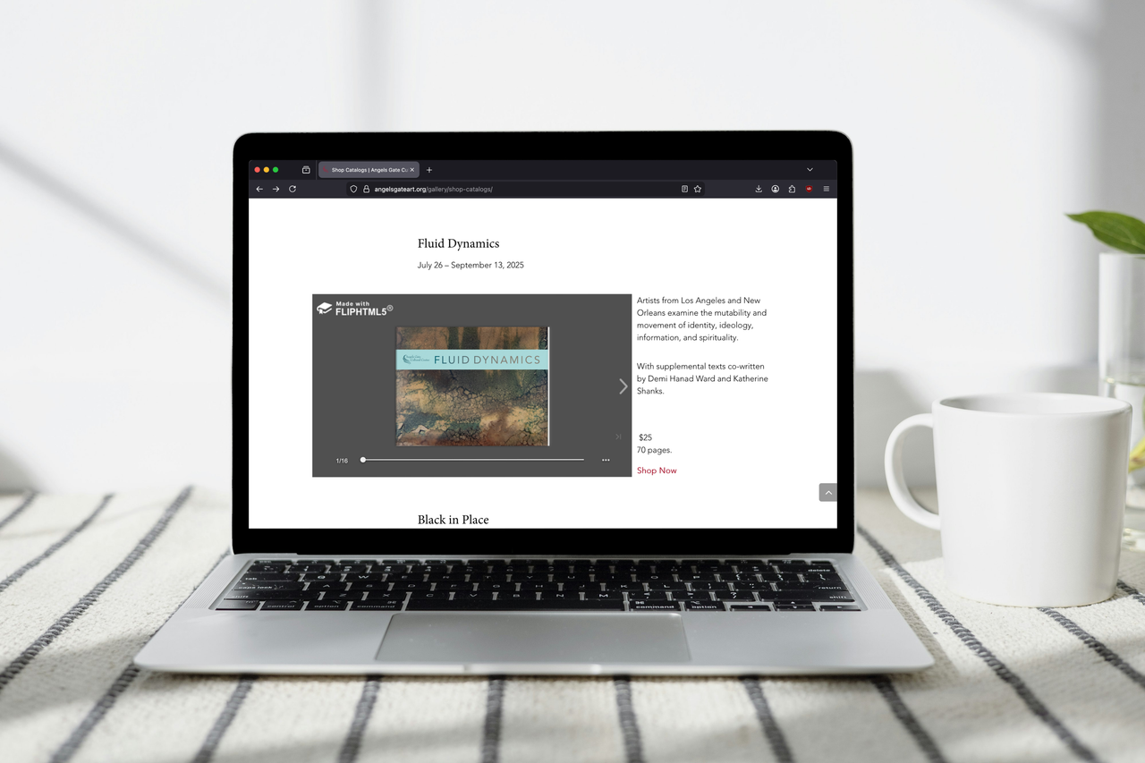 Art gallery's catalog store front