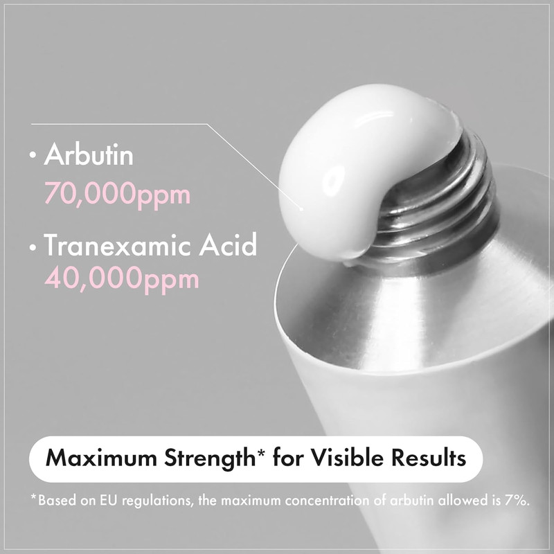 arbutin 7.0 glutathione cream Korean Arbutin 7% + Tranexamic Acid 4% Cream Dark Spots Hyper-Pigmentation