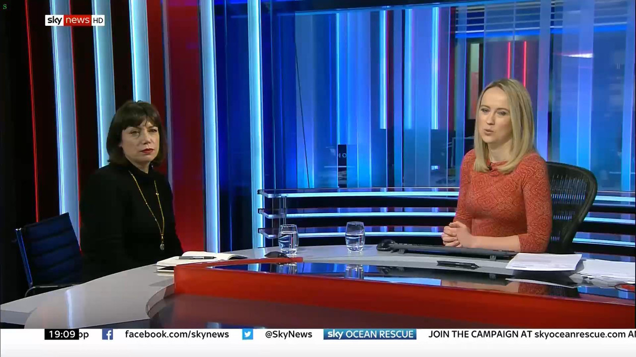 11 January - 19.00.00 - Sky News Tonight. Reports and lively deb