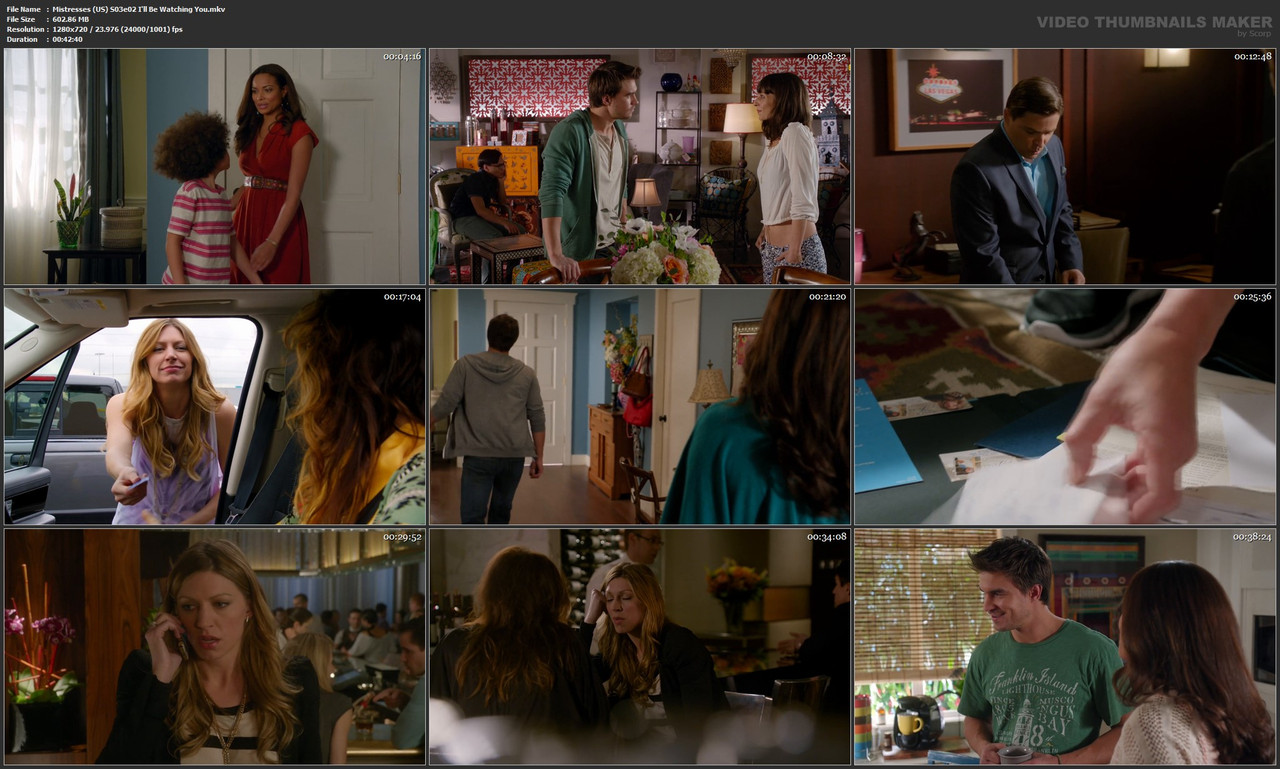 Mistresses (US) S03e02 I'll Be Watching You.mkv