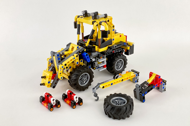 LEGO MOC 42122 - Compact Wheel Loader by ufotografol | Rebrickable - Build  with LEGO