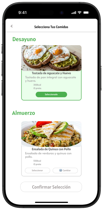 pantalla app