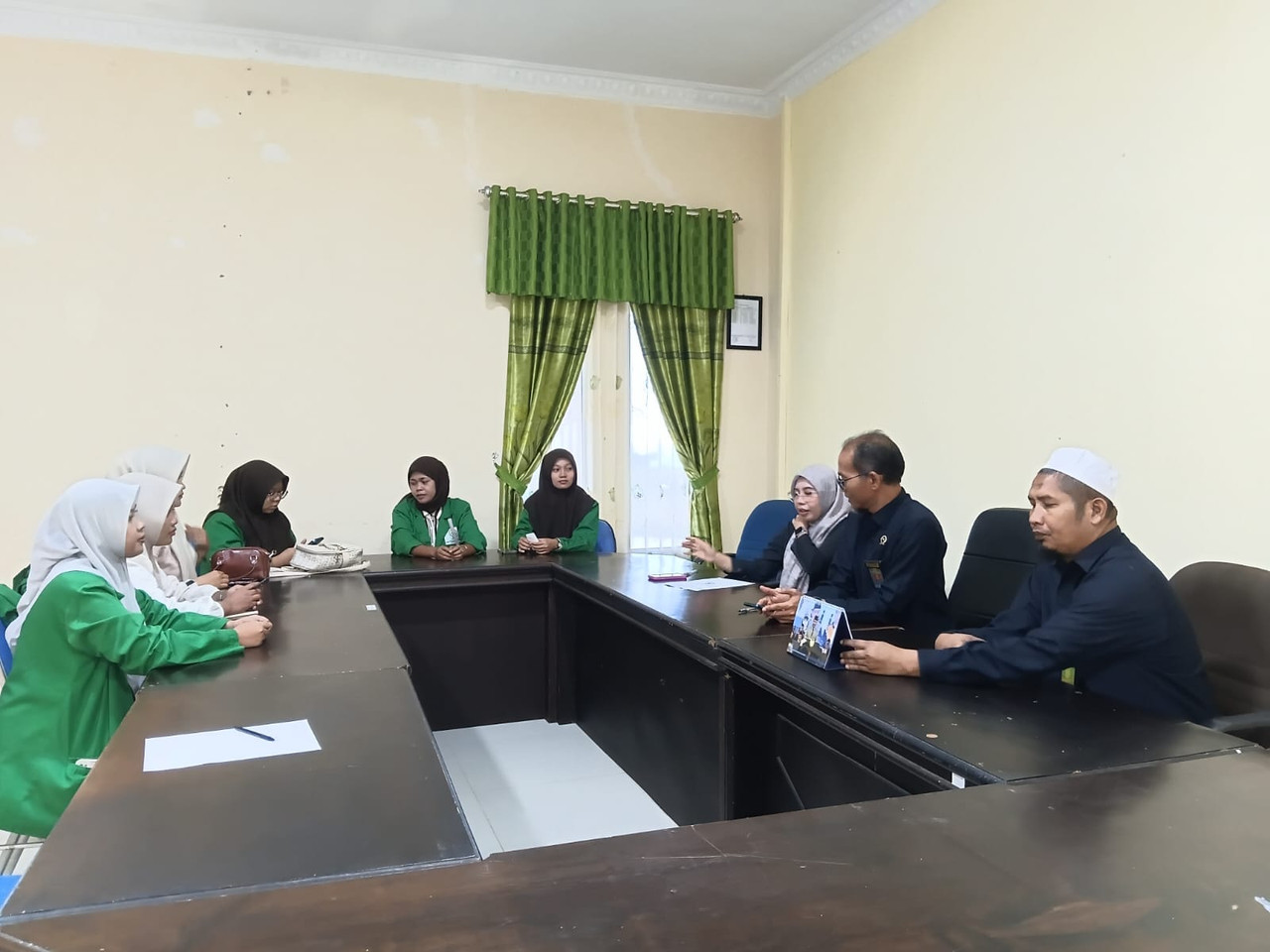 penerimaan Mahasiswa magang dari uin psp